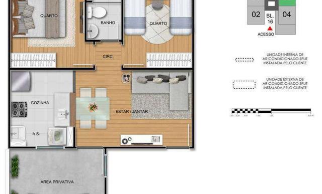 Residencial Turim - Apartamento 2 quartos em Uberaba, MG - ID3888 - Foto 5