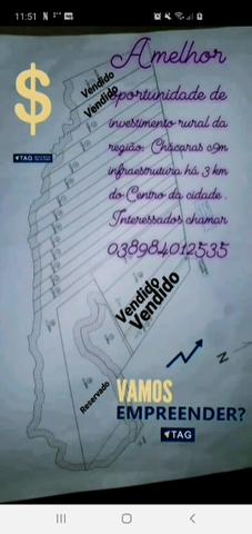 Chácaras no município de Várzea da Palma - Foto 2