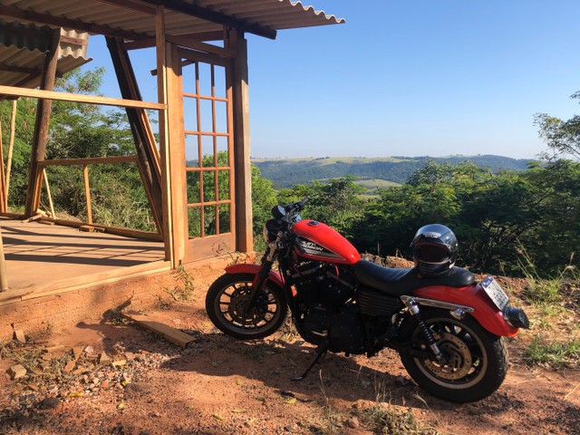 HARLEY DAVIDSON XL SPORTSTER 883R 2007/2007 LARANJA