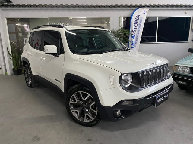 JEEP RENEGADE LONGITUDE 1.8 FLEX AT MOD 2019 KM 34.000 IMPECÁVEL PRESTIGE AUTOMÓVEIS