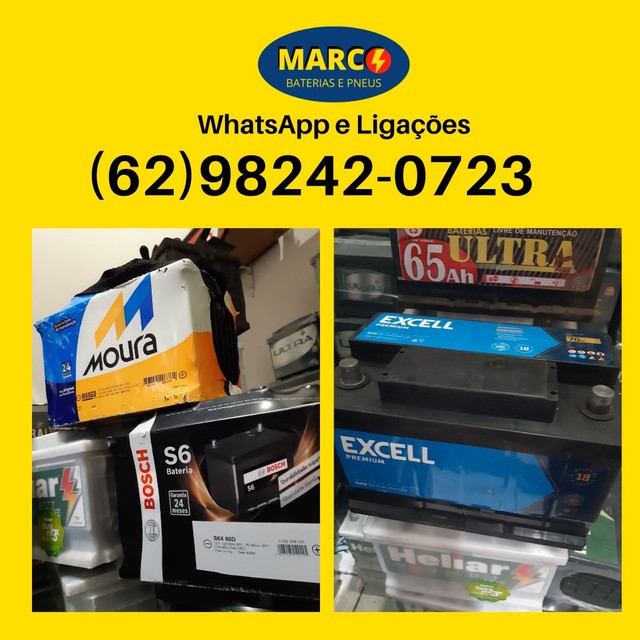 Bateria Automotiva Bateria 65Ah Bateria 60Ah Bateria 70Ah
