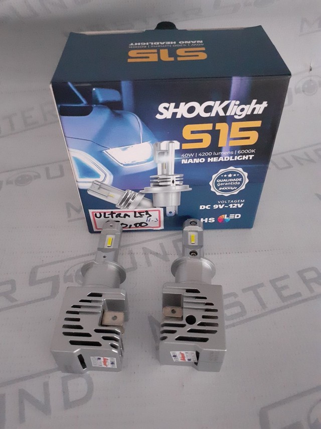 Ultra Led.S15. H-3. Schocklight. Garantia. Nova. Instalada.  - Foto 4