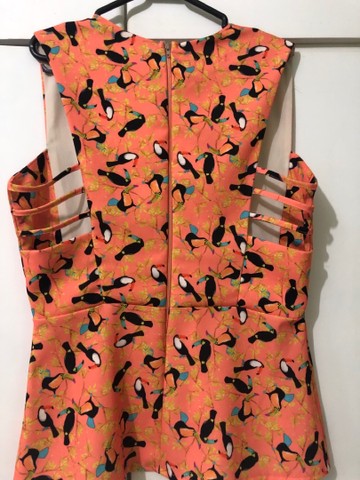 Blusa transparência tucano - Foto 2