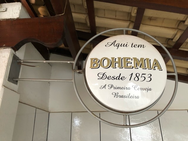 Luminoso vintage Bohemia - acrílico dupla face
