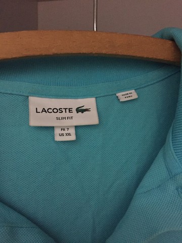 camiseta lacoste original 