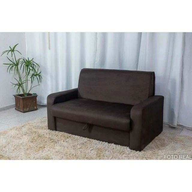 Sofá cama Daiane com baú!! Rf2618m - Foto 2