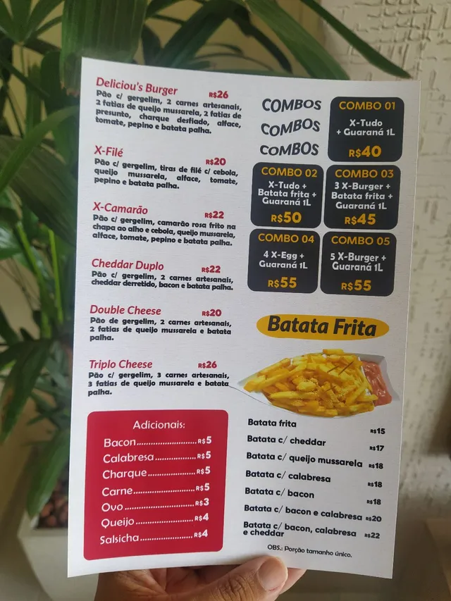 Ideal Cardápios personalizados