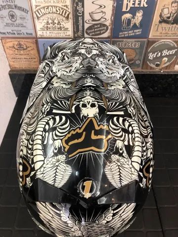 Capacete fox V3  motocross - Foto 2