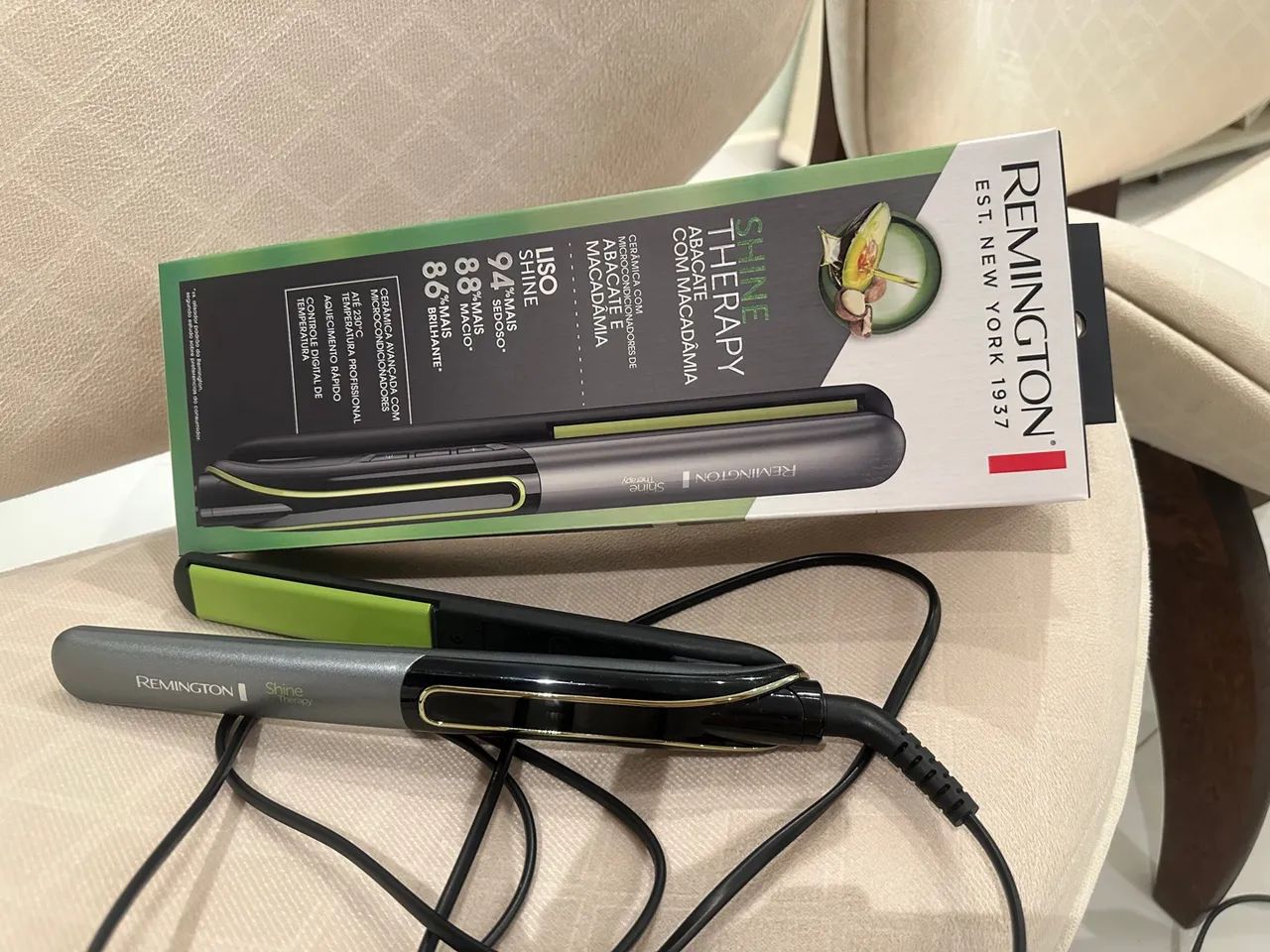 Chapinha de Cabelo Remington New Shine Therapy - Foto 5
