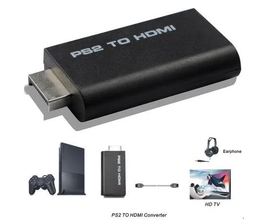 Adaptador Conversor Ps2 Ps3 Áudio Vídeo Av Para Cabo Hdmi Arduino Automação COD-CP679   - Foto 2