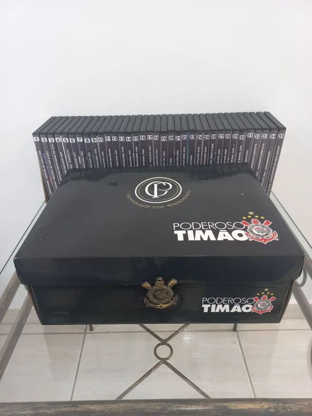 COLEÇÃO 35 DVD'S CORINTHIANS JOGOS HISTÓRICOS  - Foto 5