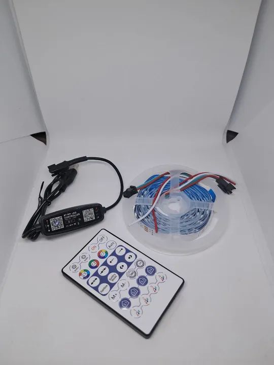 Fita de Led Ws2812b Endereçavel RGB 5 Metros