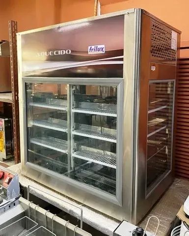 Estufa Quente de Bancada 90cm com 16 bandejas Frilux - Foto 2