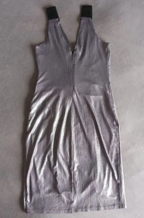 Vestido Dimy metalizado - M - Foto 4