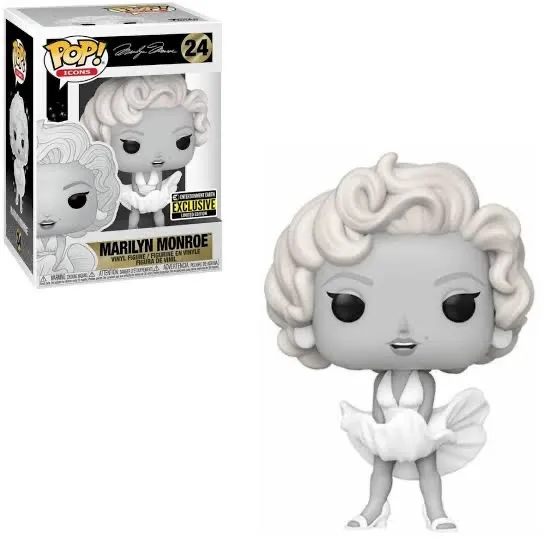 Funko Pop Marilyn Monroe Black E White 24- Edição Limitada