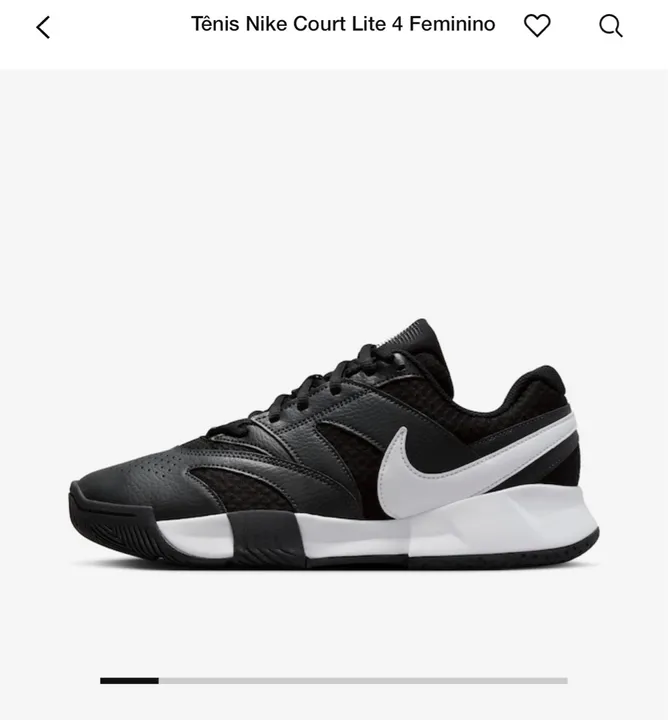 Tênis Nike feminino para treinos em Quadras