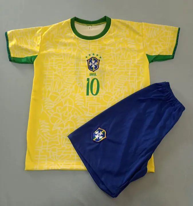 Kit da seleção brasileira Tam 12 modelo 24/25