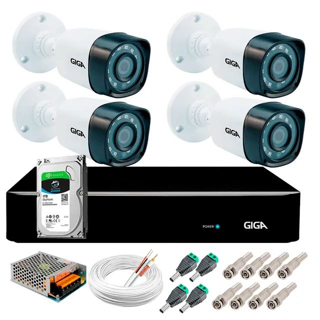 Kit câmeras de segurança CFTV - Foto 2