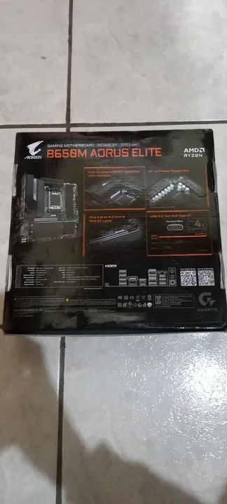 Vendo placa mãe Gigabyte Aorus - Foto 4