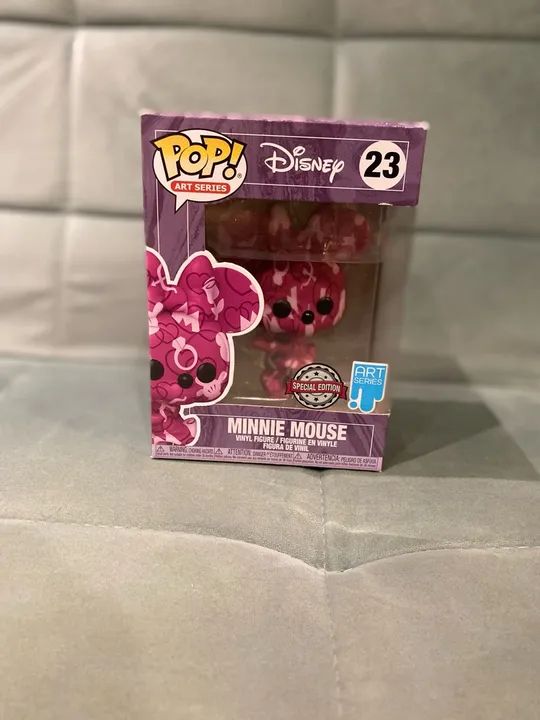 Funko Pop Minnie Mouse #23 - Disney Art Series Exclusivo 