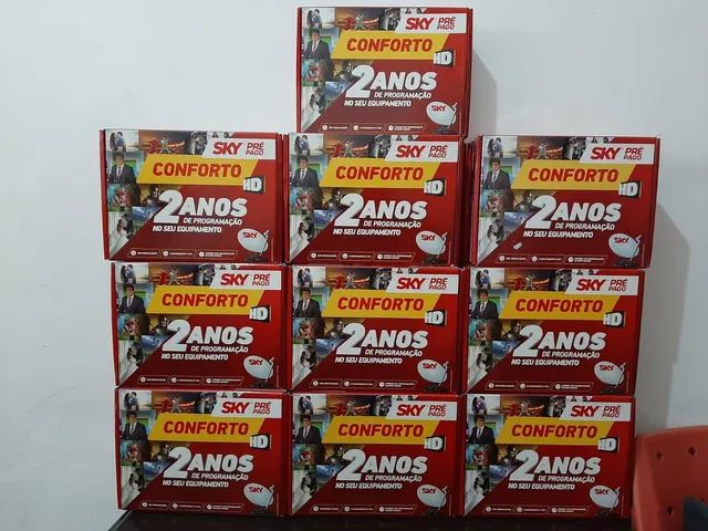 Receptor SKY PRÉ PAGO HD CONFORTO  com 05 ANOS DE PROGRAMAÇÃO   - Foto 2