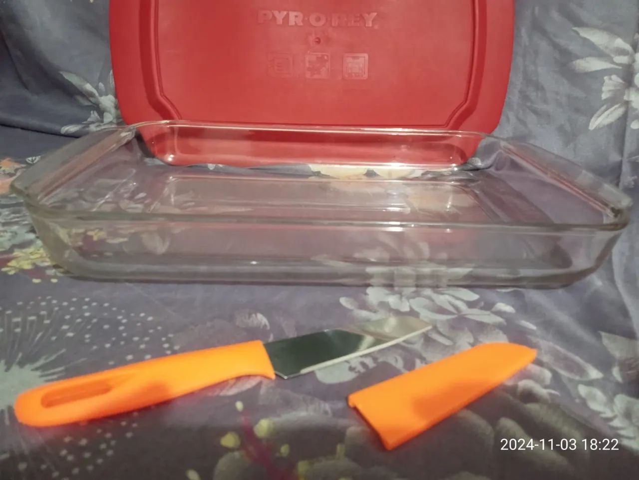 Travessa de Vidro com tampa - Foto 3