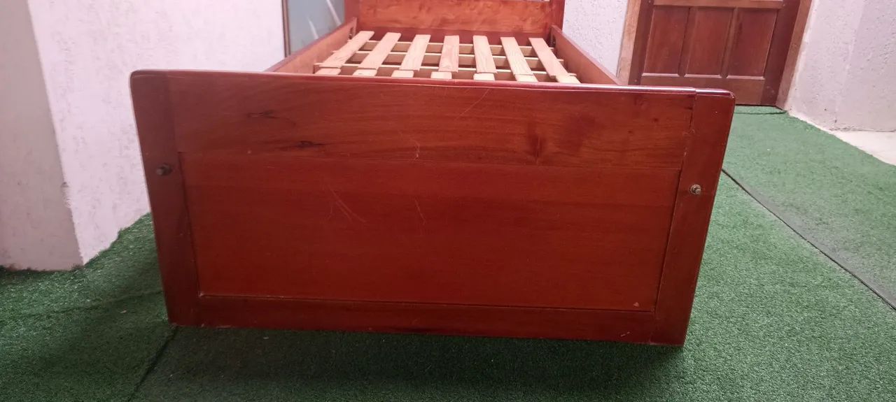 Cama de madeira de mostruário ----- entrego - Foto 3