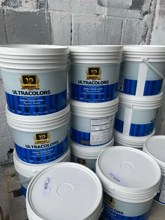 TINTAS IMPERMEÁVEL BRANCA SO $$ 130,00 REAIS  - Foto 2
