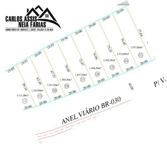Lotes comerciais em Brumado Bahia