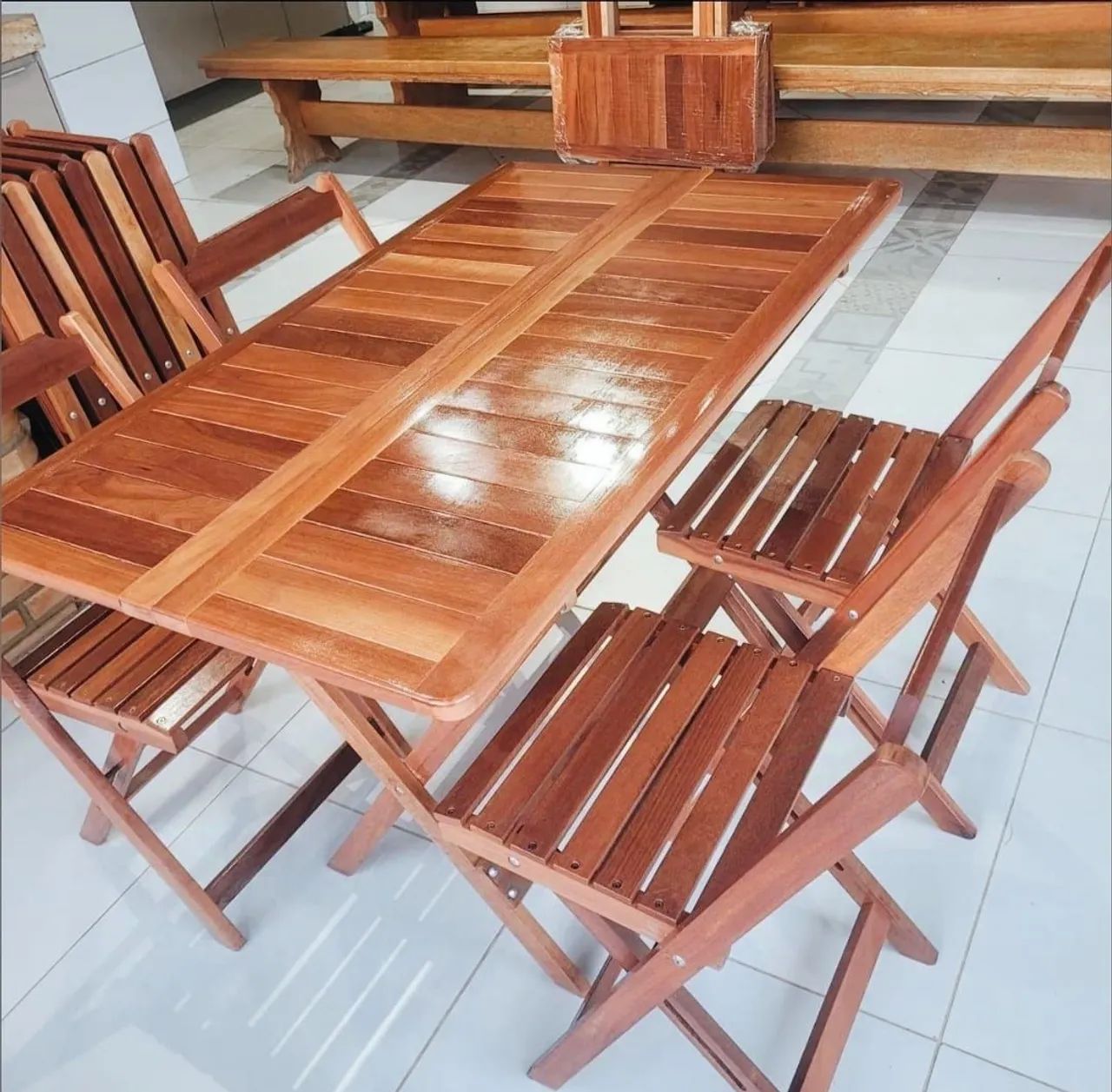 Iddeal Mesas de Madeira  - Foto 3