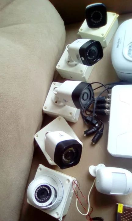 Câmeras e alarme-Combo sistema de CFTV  - Foto 3