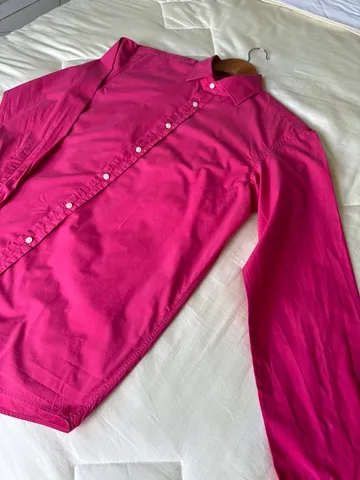 Camisa social Polo Ralph Lauren M original Rosa