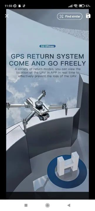 Drone Sg 109 MAX GPS  - Foto 5