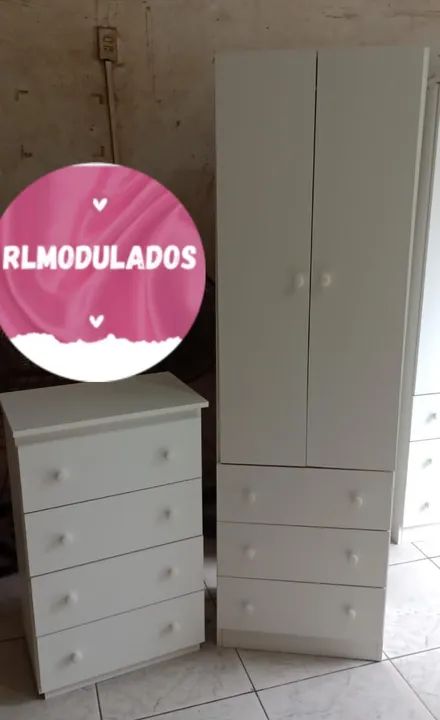 Promoção de guarda roupa e cômoda