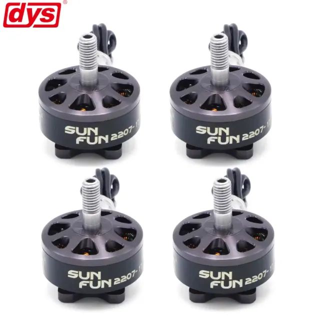 4x Motor de Drone SunFun 2207 1750KV