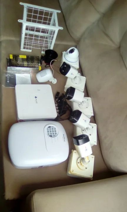 Câmeras e alarme-Combo sistema de CFTV  - Foto 6
