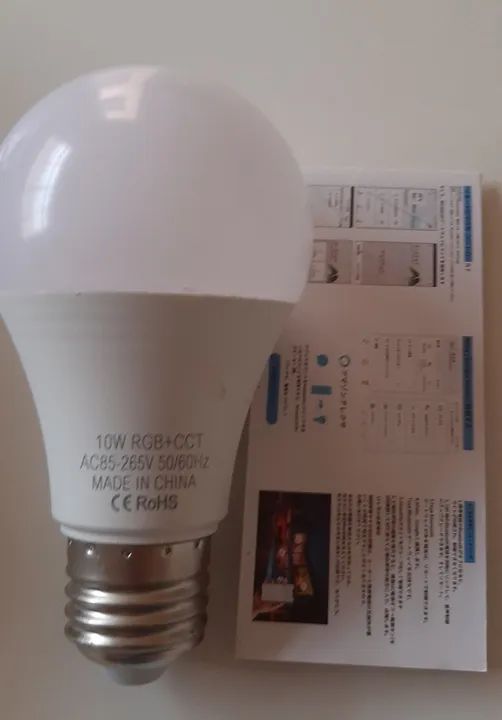 Lâmpada Colorida Tanya RGB 10W - nova - Foto 2