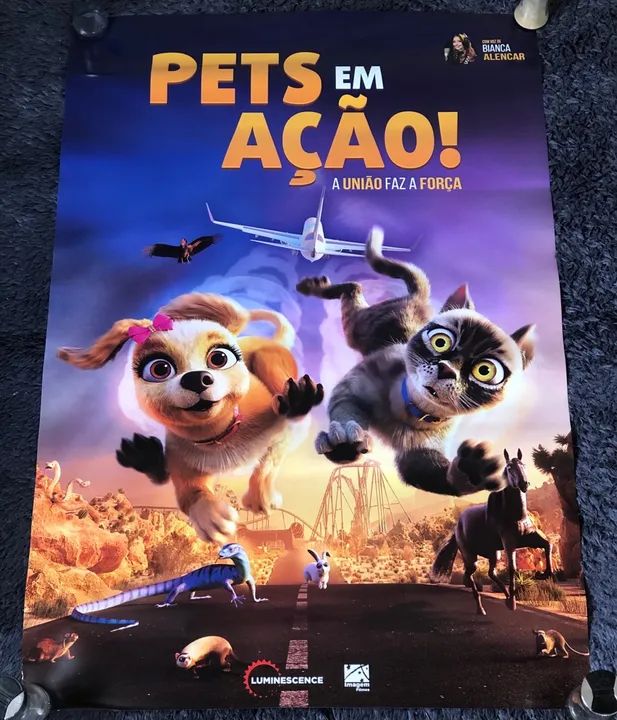 Poster original do filme Pets em Ação