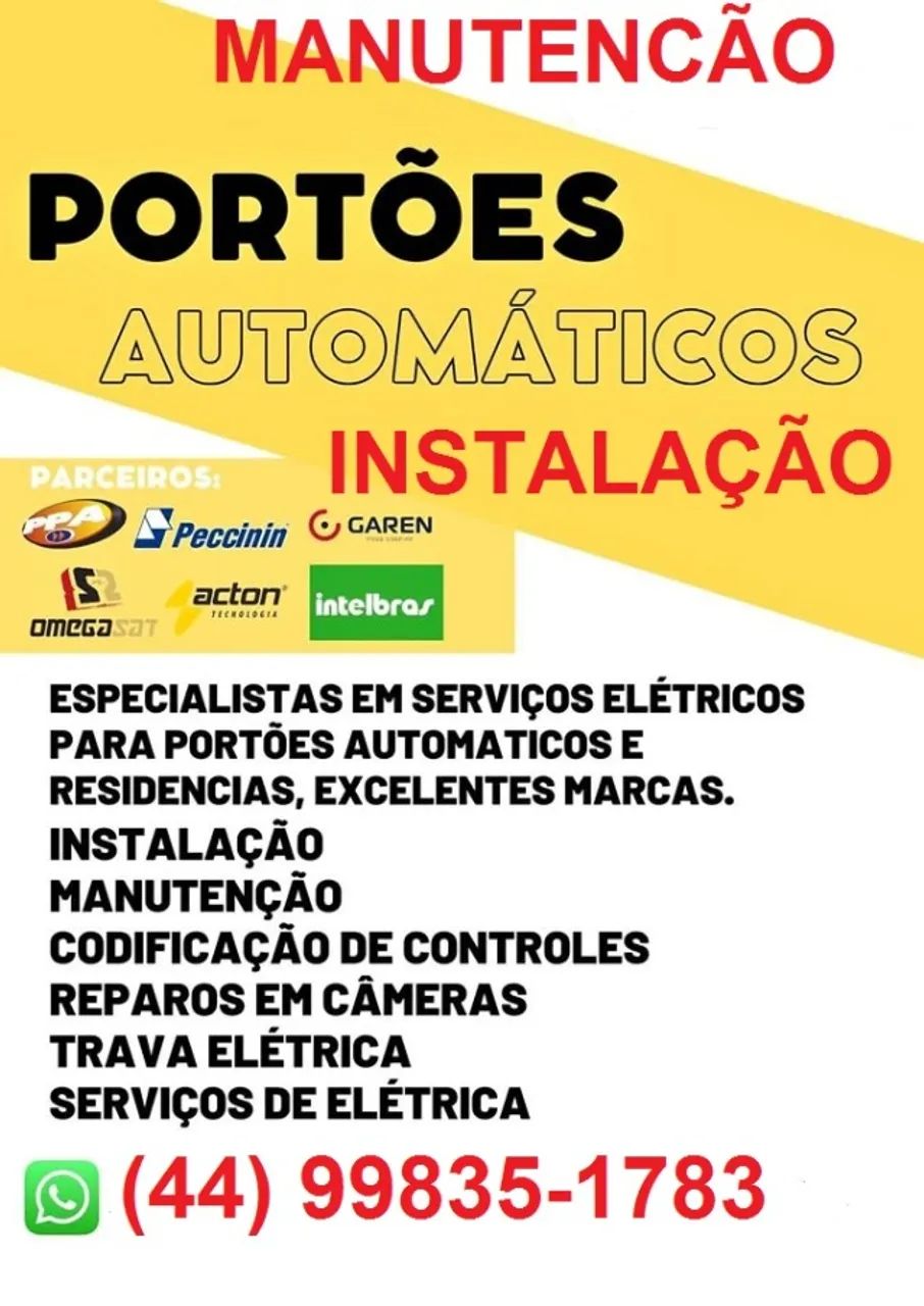 Manutenção Motor Portão