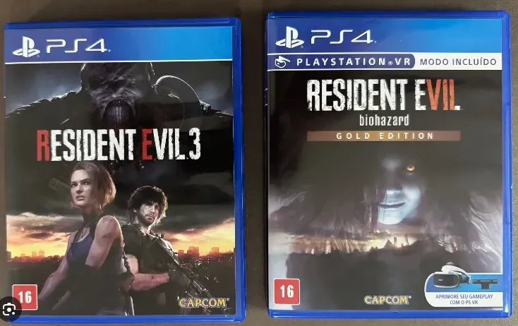 Combo Resident Evil, 2, 3 e 7