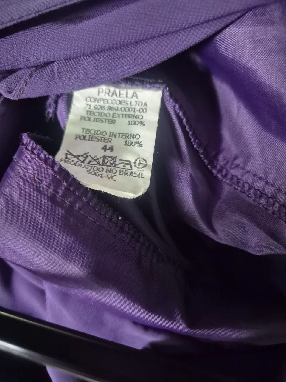 Vestido midi Roxo  - Foto 4