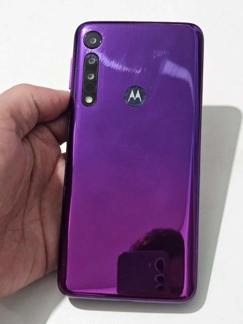 Smartphone Motorola One Macro 64 Gb / 4 Gb Ram Cor Violeta - Foto 2