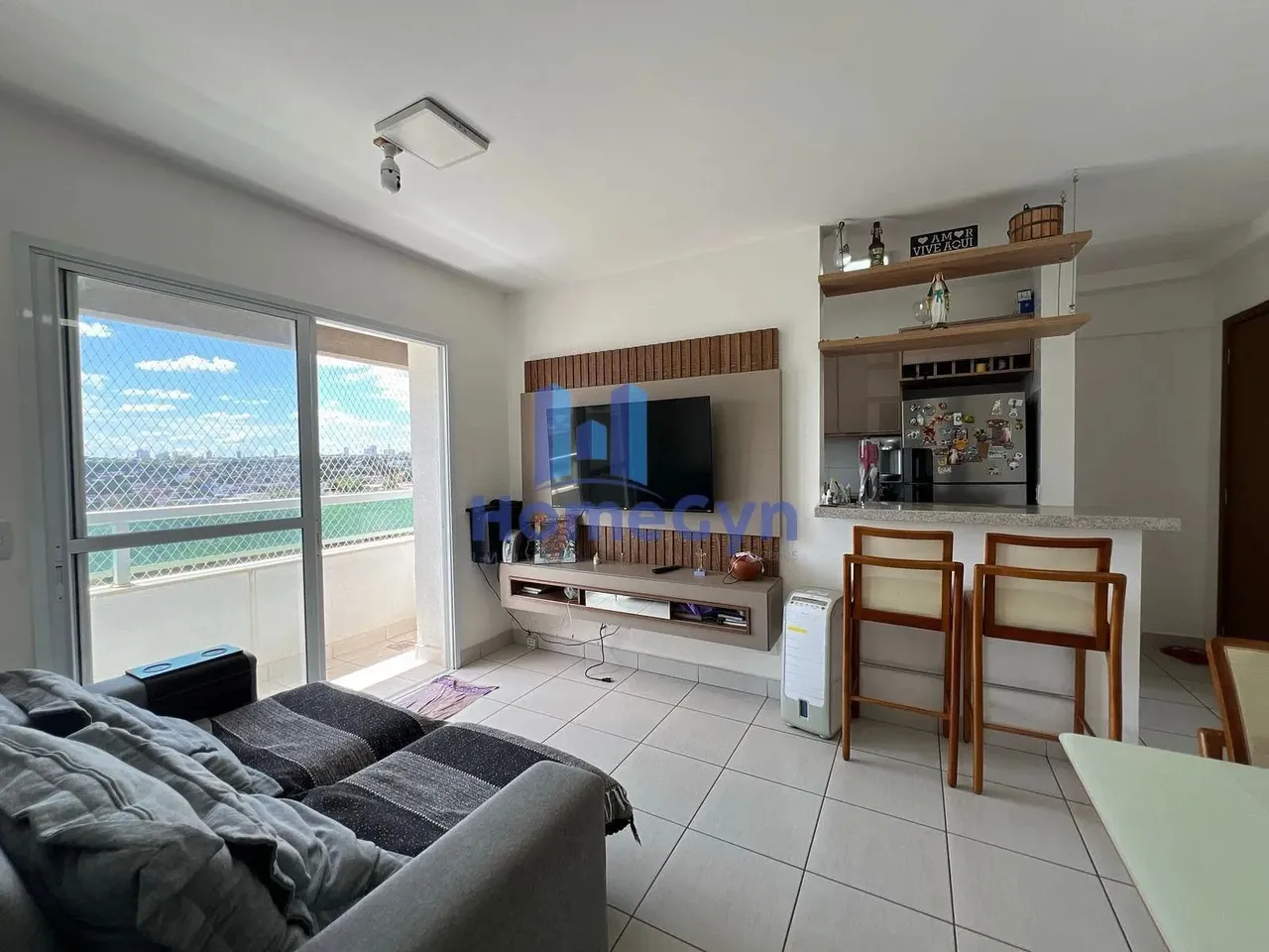 Apartamento Mobilíado para locação 2 quartos no condomínio Invent Joy no Village Veneza Go