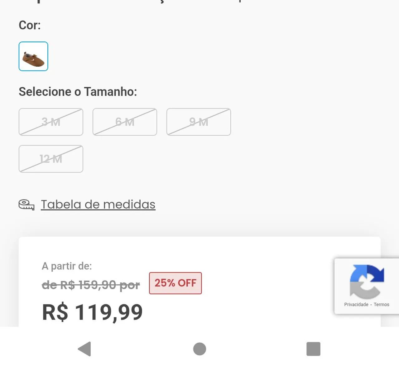 Sapato bebê com laço marrom Carter's - Foto 2