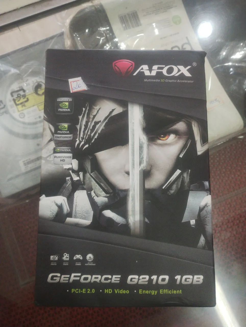 Placa de Vídeo Afox GeForce G210 1GB
