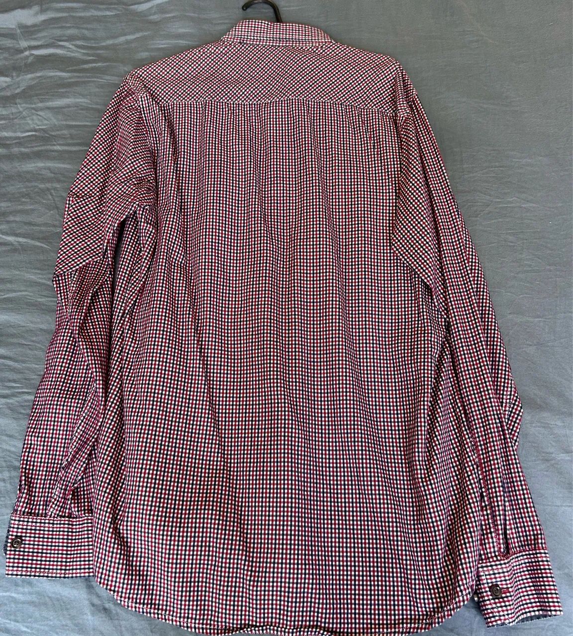 Camisa xadrez tamanho M - Foto 2