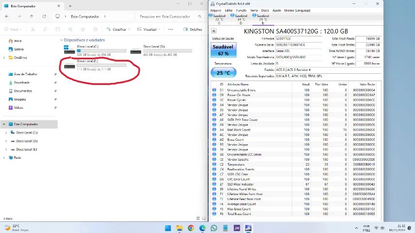 SSD Kingston 120GB 2.5 - Foto 5