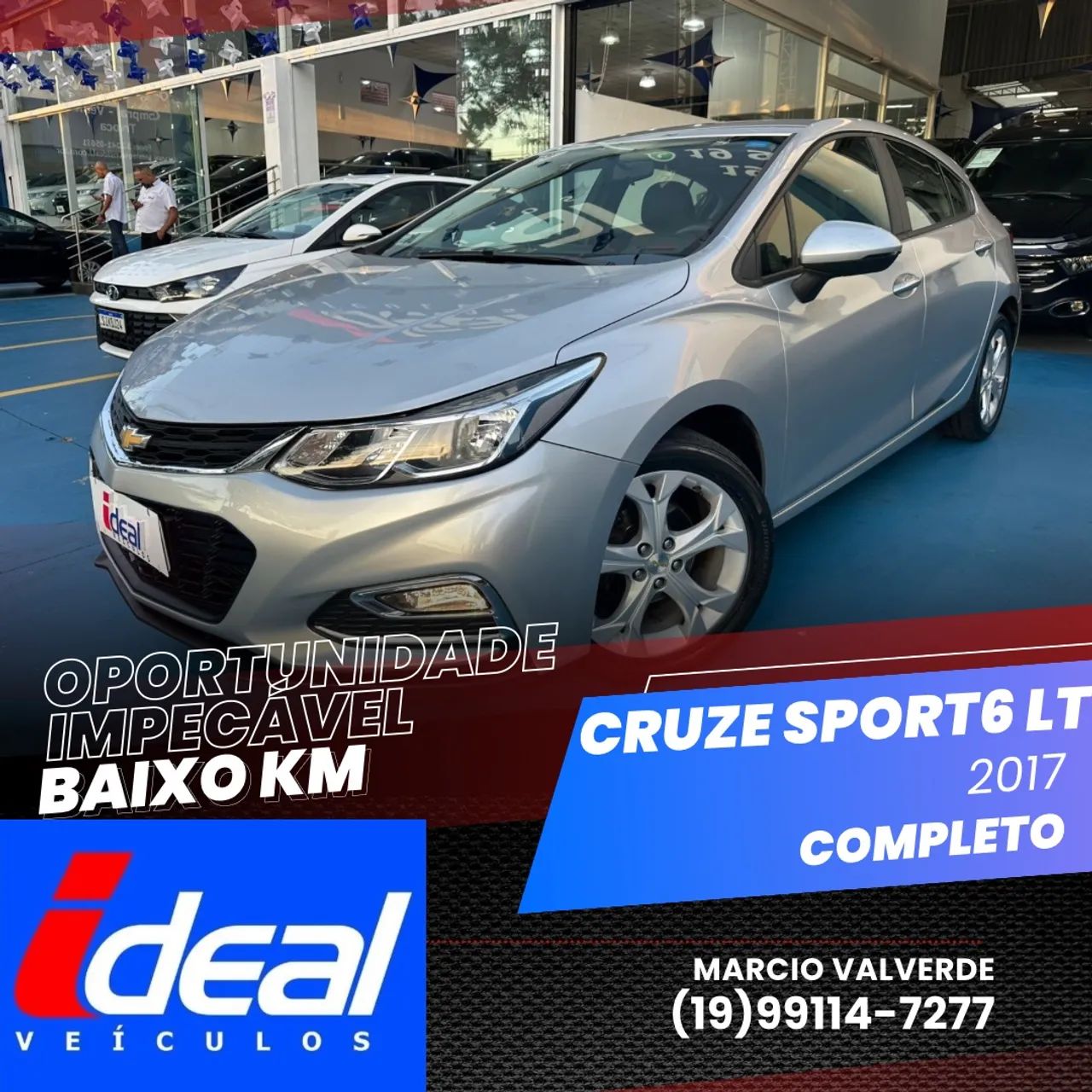 CRUZE SPORT6 LT 1.4 TSI FLEX - COMPLETO