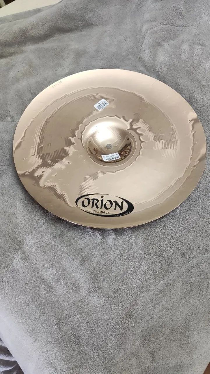 Prato crash Orion x10 17' - Instrumentos musicais - Vila Eunice