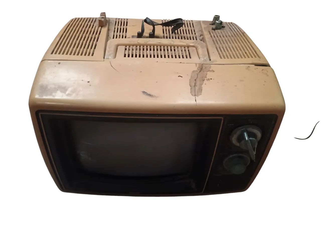 TV antiga não funciona 